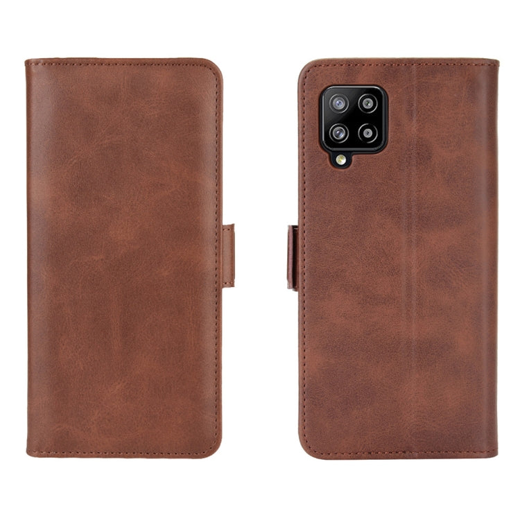 For Samsung Galaxy A42 5G Dual-side Magnetic Buckle Horizontal Flip Leather Case with Holder & Card Slots & Wallet