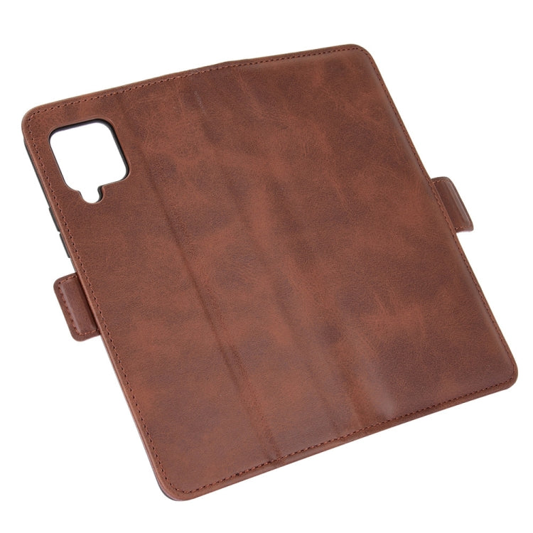 For Samsung Galaxy A42 5G Dual-side Magnetic Buckle Horizontal Flip Leather Case with Holder & Card Slots & Wallet