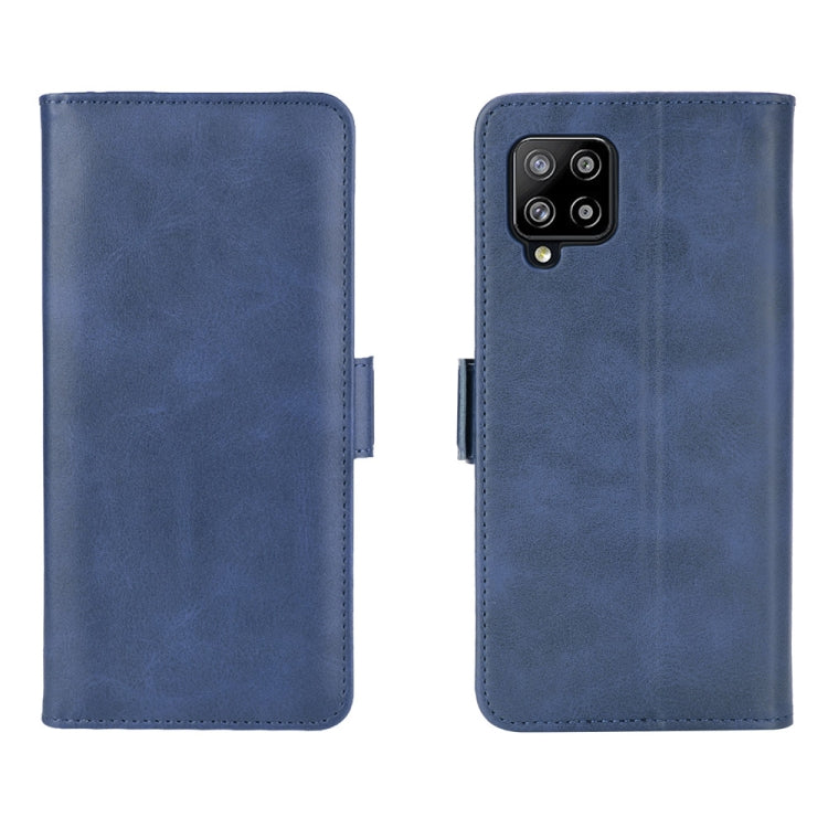 For Samsung Galaxy A42 5G Dual-side Magnetic Buckle Horizontal Flip Leather Case with Holder & Card Slots & Wallet