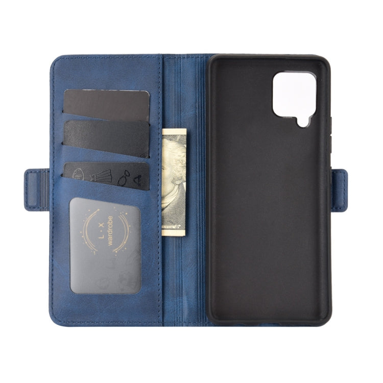 For Samsung Galaxy A42 5G Dual-side Magnetic Buckle Horizontal Flip Leather Case with Holder & Card Slots & Wallet