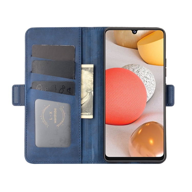 For Samsung Galaxy A42 5G Dual-side Magnetic Buckle Horizontal Flip Leather Case with Holder & Card Slots & Wallet