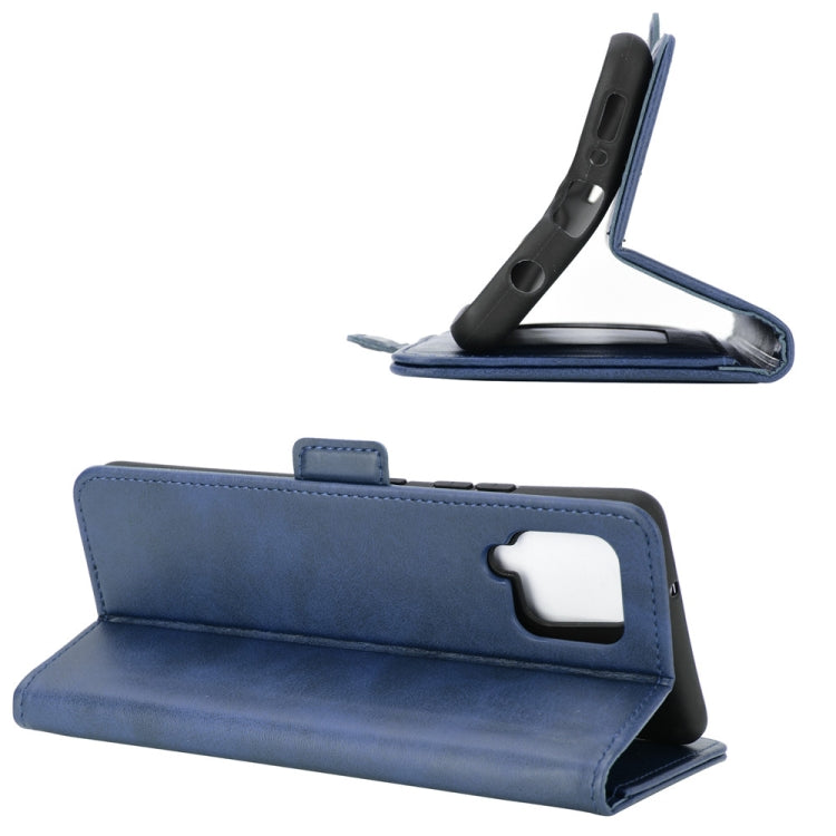For Samsung Galaxy A42 5G Dual-side Magnetic Buckle Horizontal Flip Leather Case with Holder & Card Slots & Wallet