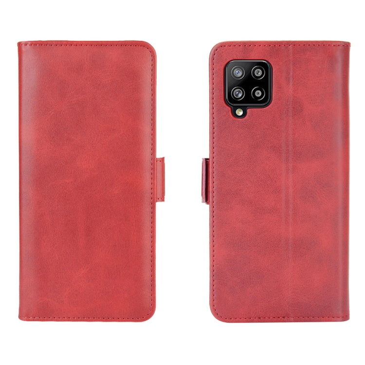 For Samsung Galaxy A42 5G Dual-side Magnetic Buckle Horizontal Flip Leather Case with Holder & Card Slots & Wallet
