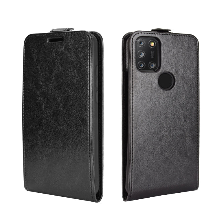 For Alcatel 3X 2020 R64 Texture Single Vertical Flip Leather Protective Case with Card Slots & Photo Frame