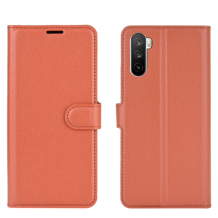 For Huawei Mate 40 lite/Mai Mang 9 Litchi Texture Horizontal Flip Protective Case with Holder & Card Slots & Wallet