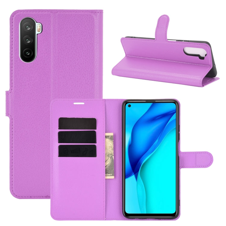 For Huawei Mate 40 lite/Maimang 9 Litchi Texture Horizontal Flip Protective Case with Holder & Card Slots & Wallet