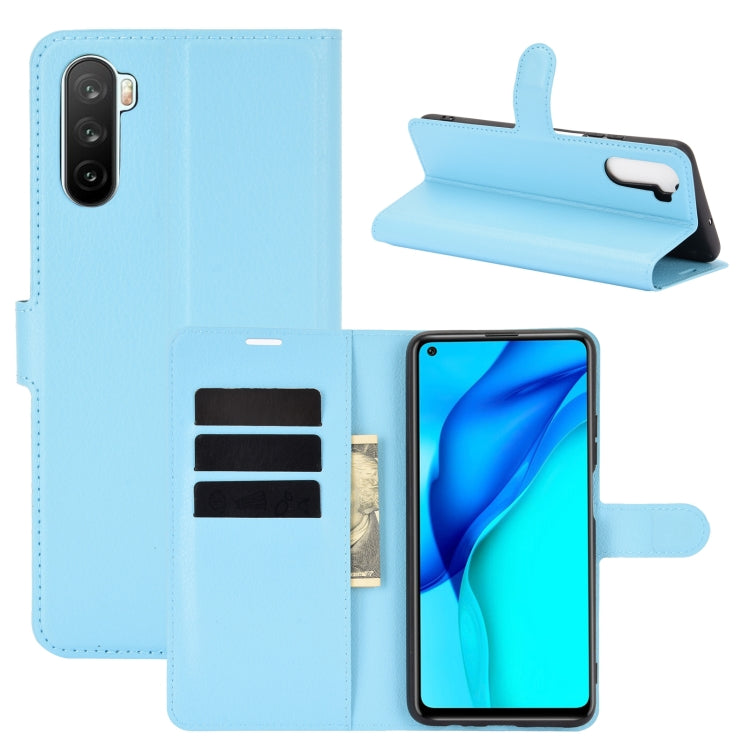 For Huawei Mate 40 lite/Maimang 9 Litchi Texture Horizontal Flip Protective Case with Holder & Card Slots & Wallet