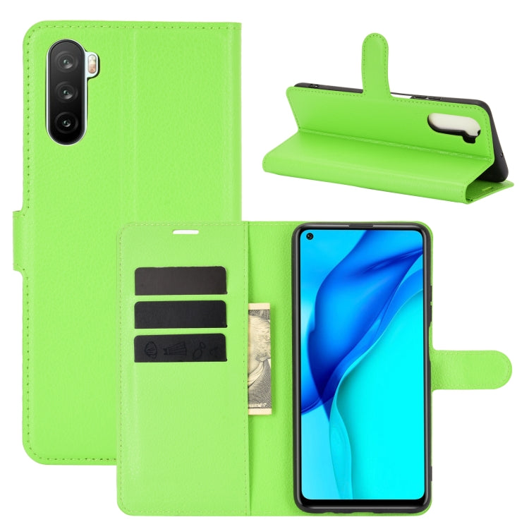 For Huawei Mate 40 lite/Maimang 9 Litchi Texture Horizontal Flip Protective Case with Holder & Card Slots & Wallet