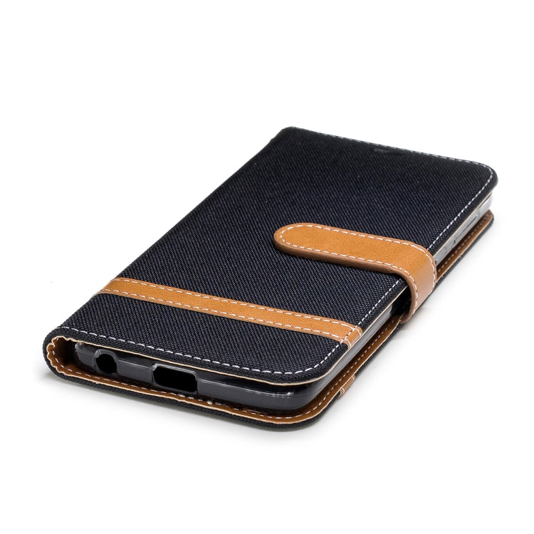 Color Matching Denim Texture Leather Case for Motorola G6 , with Holder & Card Slots & Wallet & Lanyard