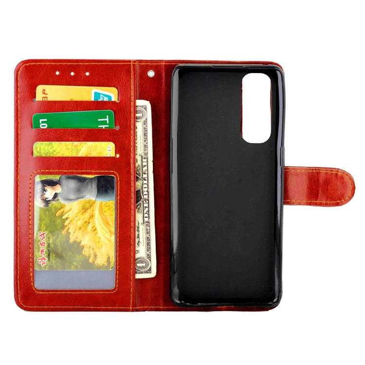 For OPPO Reno4 Pro(4G) Crazy Horse Texture Leather Horizontal Flip Protective Case with Holder & Card Slots & Wallet & Photo Frame