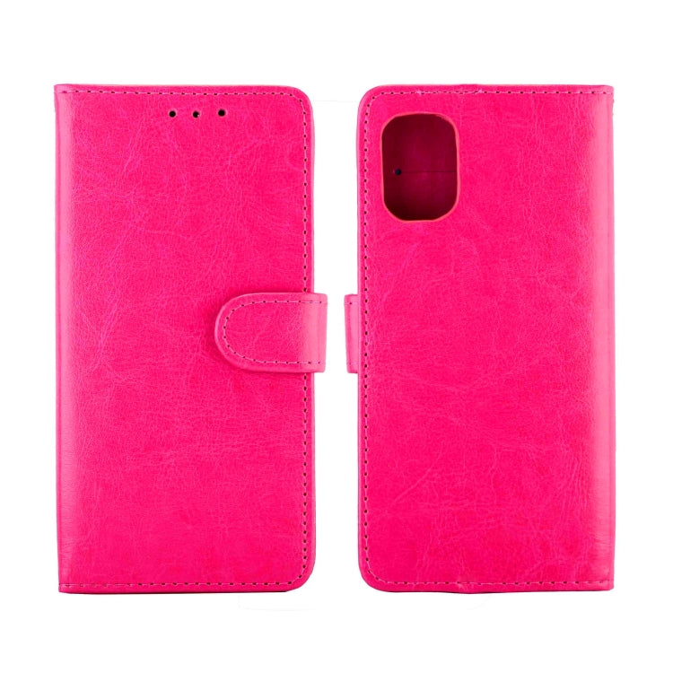 For Samsung Galaxy M31S Crazy Horse Texture Leather Horizontal Flip Protective Case with Holder & Card Slots & Wallet & Photo Frame