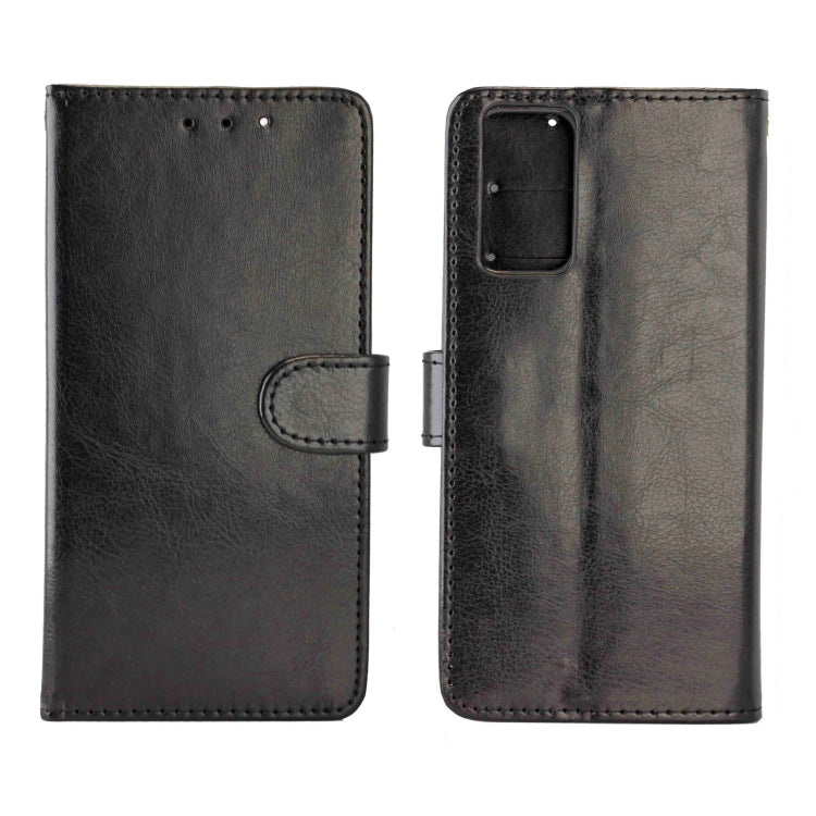 For Samsung Galaxy Note20 Crazy Horse Texture Leather Horizontal Flip Protective Case with Holder & Card Slots & Wallet & Photo Frame