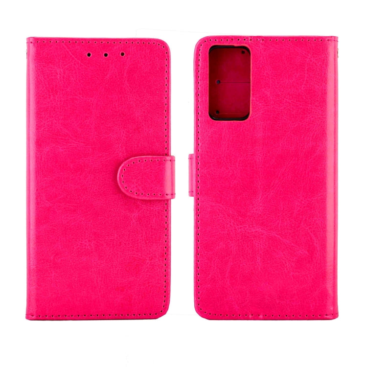 For Samsung Galaxy Note20 Crazy Horse Texture Leather Horizontal Flip Protective Case with Holder & Card Slots & Wallet & Photo Frame