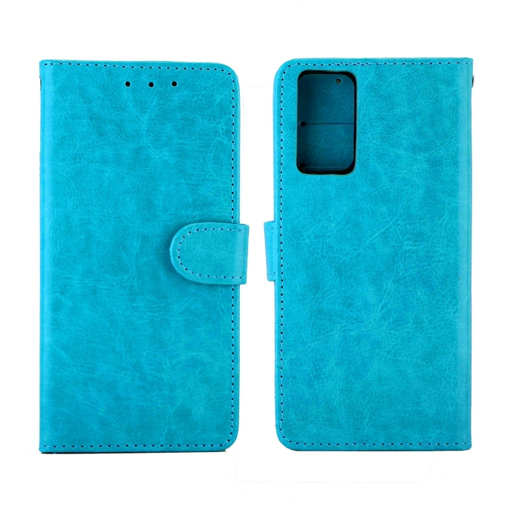 For Samsung Galaxy Note20 Crazy Horse Texture Leather Horizontal Flip Protective Case with Holder & Card Slots & Wallet & Photo Frame