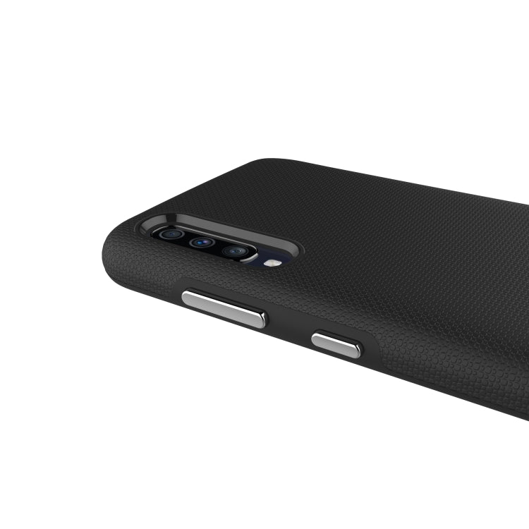 Anti-slip Armor Texture TPU + PC Case for Samsung A70