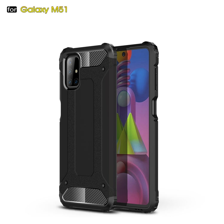 For Samsung Galaxy M51 EU Version Magic Armor TPU + PC Combination Case (Grey)
