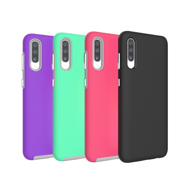 Anti-slip Armor Texture TPU + PC Case for Samsung A50