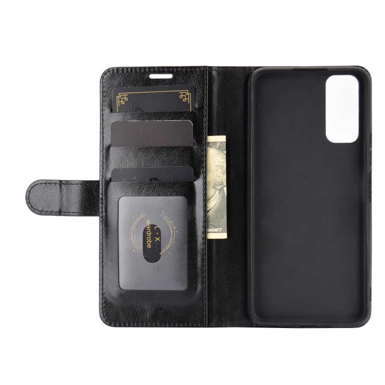 For vivo Y20 R64 Texture Single Horizontal Flip Protective Case with Holder & Card Slots & Wallet& Photo Frame