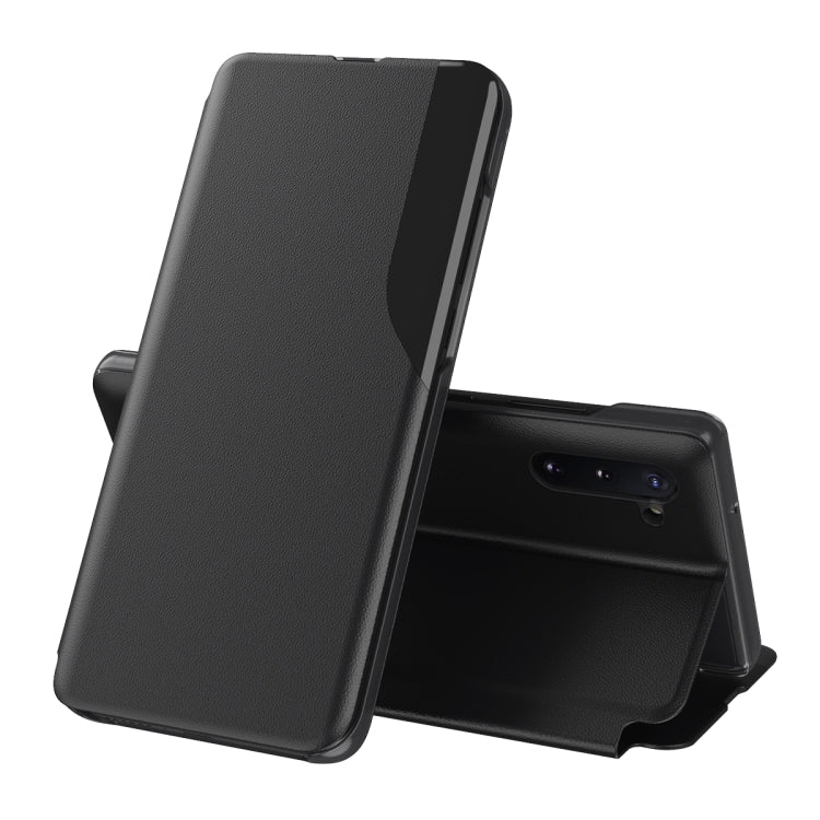 For Samsung Galaxy Note 10 Plus Attraction Flip Holder Leather Phone Case