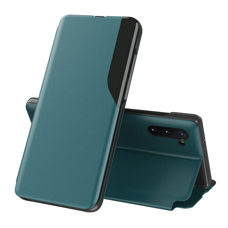 For Samsung Galaxy Note 10 Plus Attraction Flip Holder Leather Phone Case