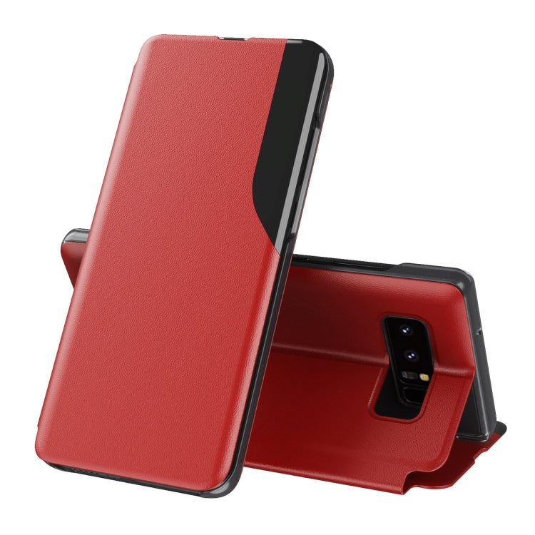 For Samsung Galaxy Note 8 Attraction Flip Holder Leather Phone Case
