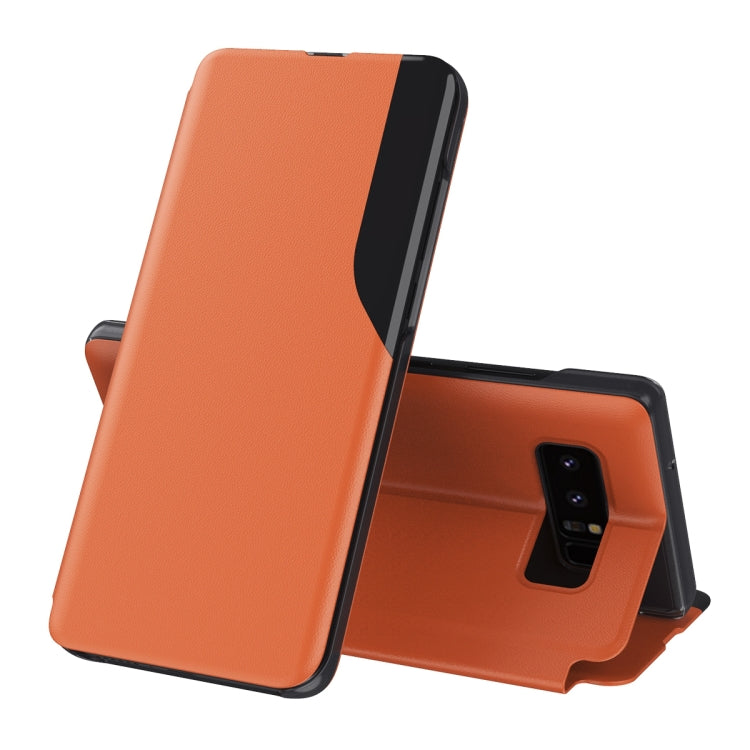 For Samsung Galaxy Note 8 Attraction Flip Holder Leather Phone Case