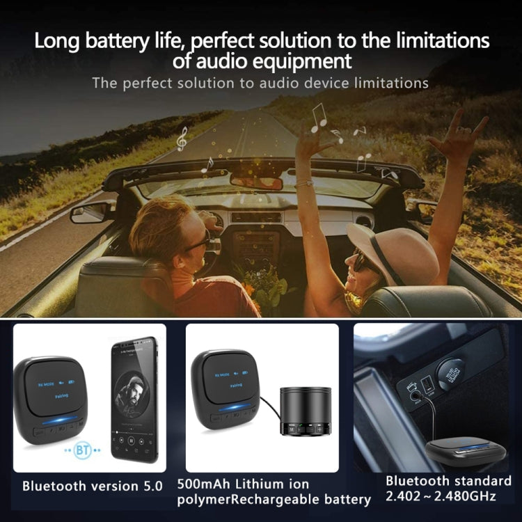 B36 CSR OLED Bluetooth 5.0 Receiver-transmitter Two-in-one Audio Receiver Transmitter