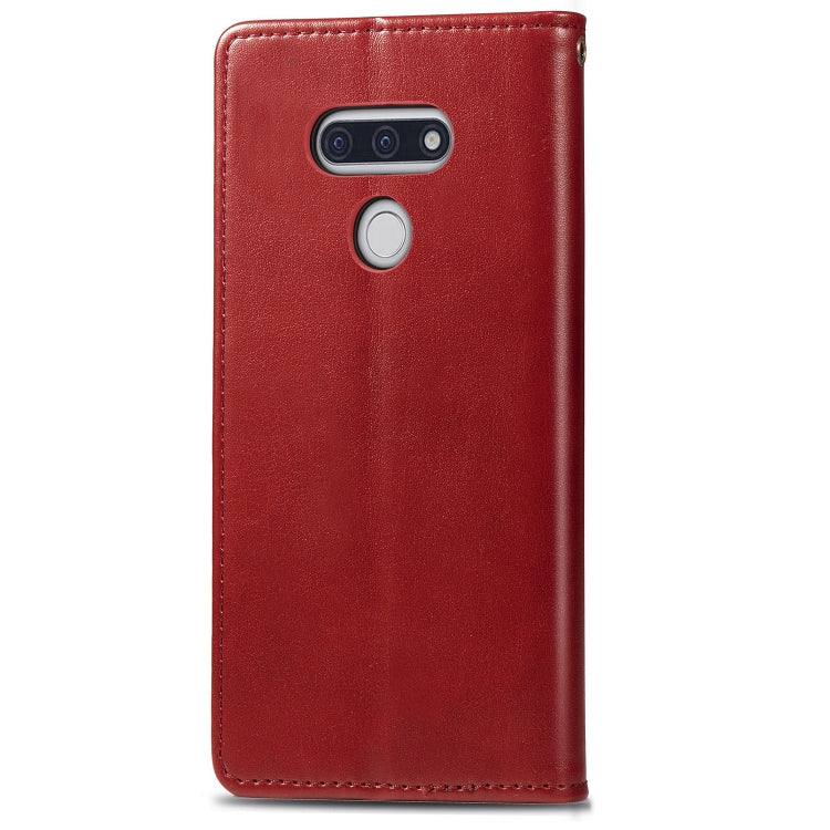 For LG Style3 L-41A Retro Solid Color Leather Buckle Phone Case with Lanyard & Photo Frame & Card Slot & Wallet & Stand Function