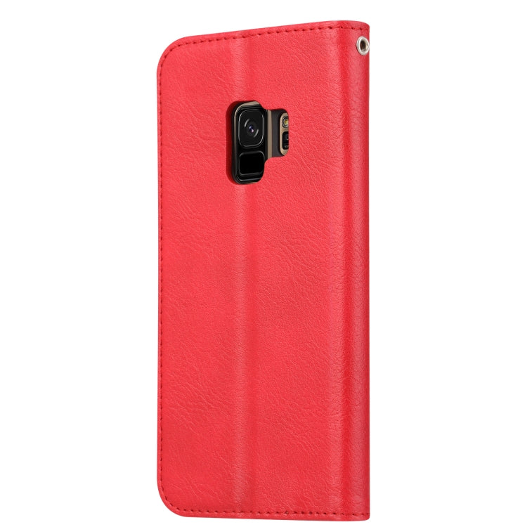 Knead Skin Texture Horizontal Flip Leather Case for Galaxy S9, with Photo Frame & Holder & Card Slots & Wallet