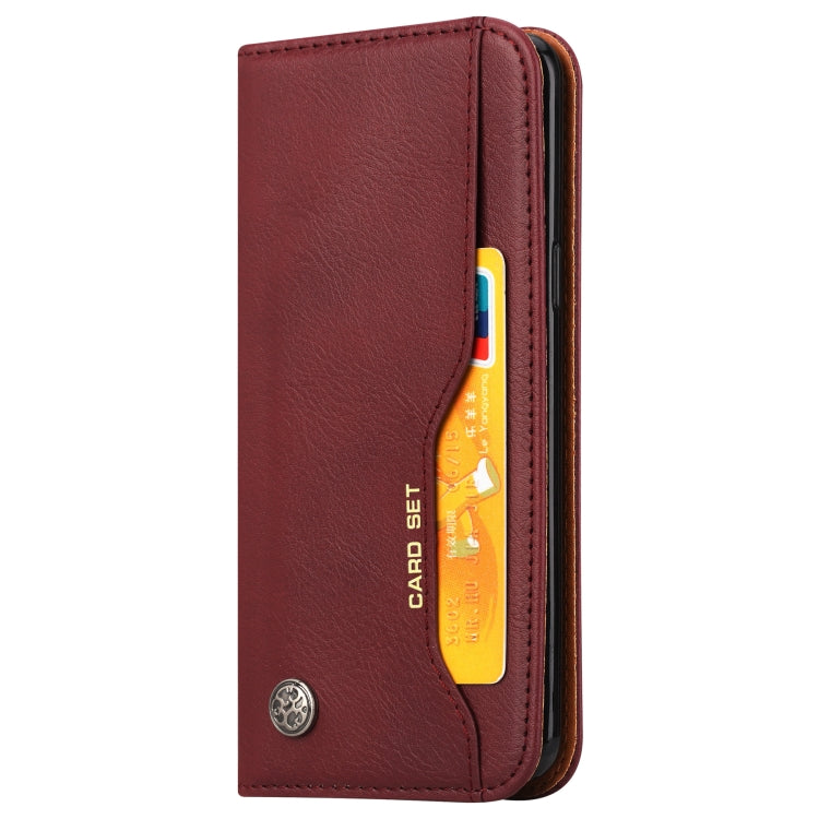 Knead Skin Texture Horizontal Flip Leather Case for Galaxy S9, with Photo Frame & Holder & Card Slots & Wallet