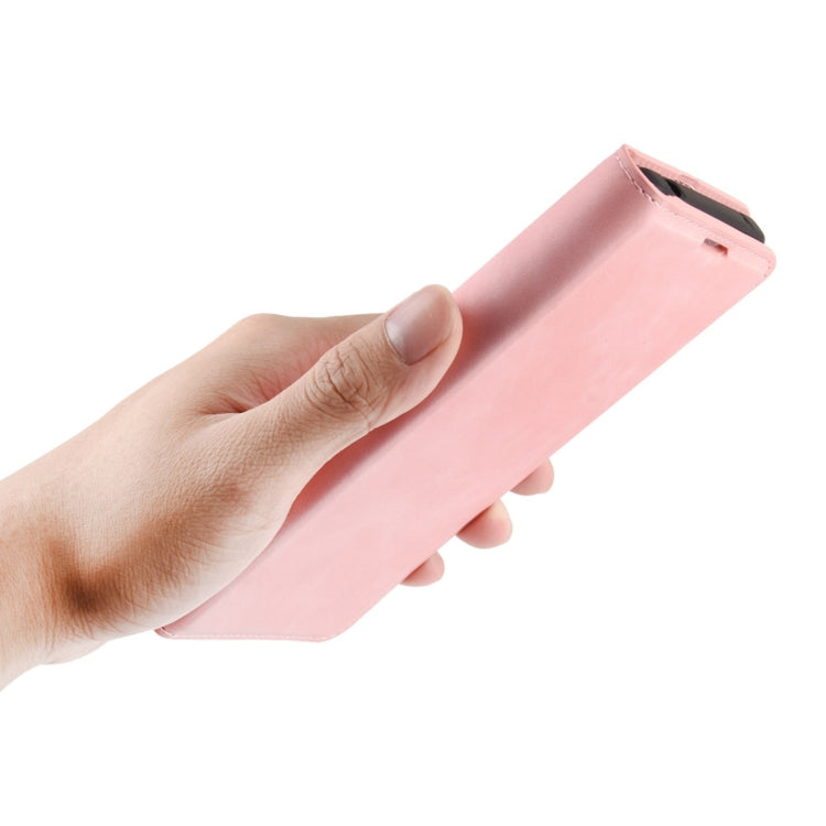 For Samsung Galaxy M51 (Side Fingerprint) Retro-skin Business Magnetic Suction Leather Case with Holder & Card Slots & Wallet