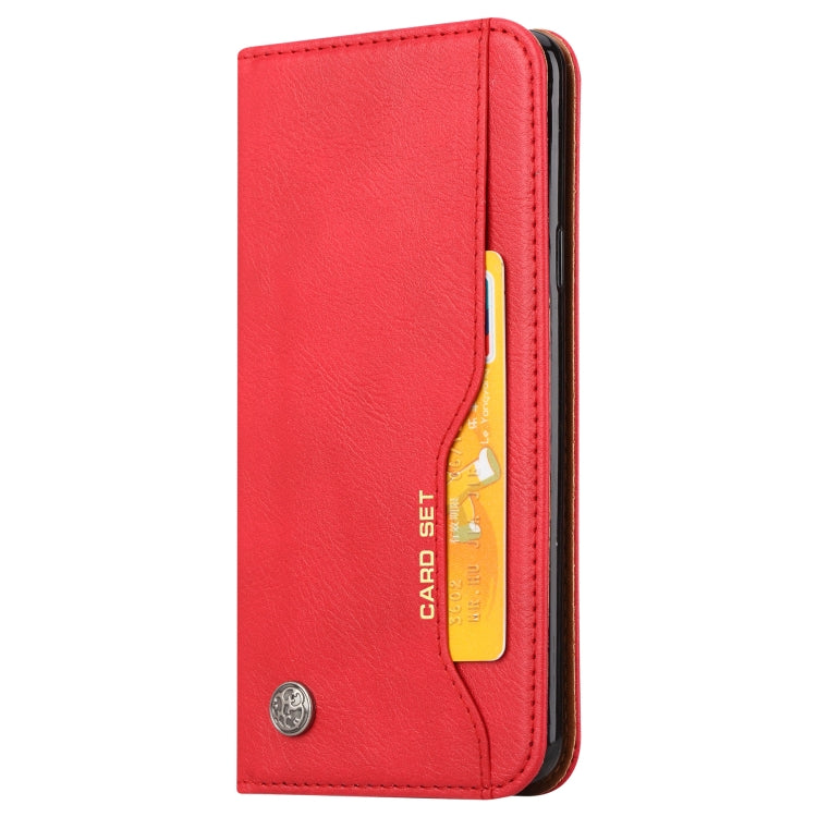 Knead Skin Texture Horizontal Flip Leather Case for Galaxy S9+, with Photo Frame & Holder & Card Slots & Wallet