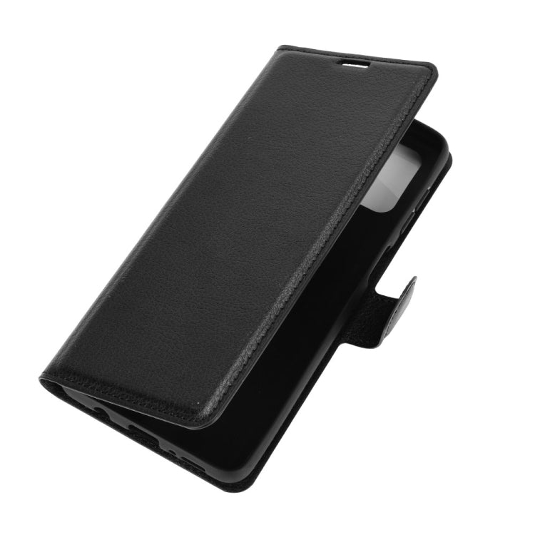 For Samsung Galaxy M51 (Side Fingerprint) Litchi Texture Horizontal Flip Protective Case with Holder & Card Slots & Wallet