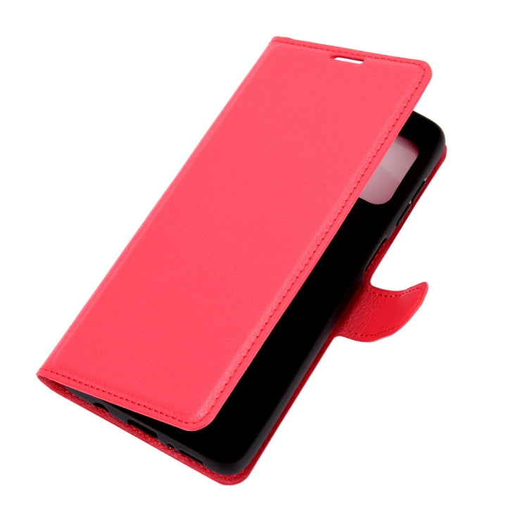 For Samsung Galaxy M51 (Side Fingerprint) Litchi Texture Horizontal Flip Protective Case with Holder & Card Slots & Wallet