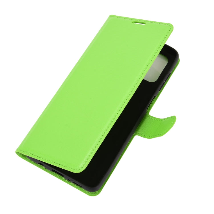 For Samsung Galaxy M51 (Side Fingerprint) Litchi Texture Horizontal Flip Protective Case with Holder & Card Slots & Wallet