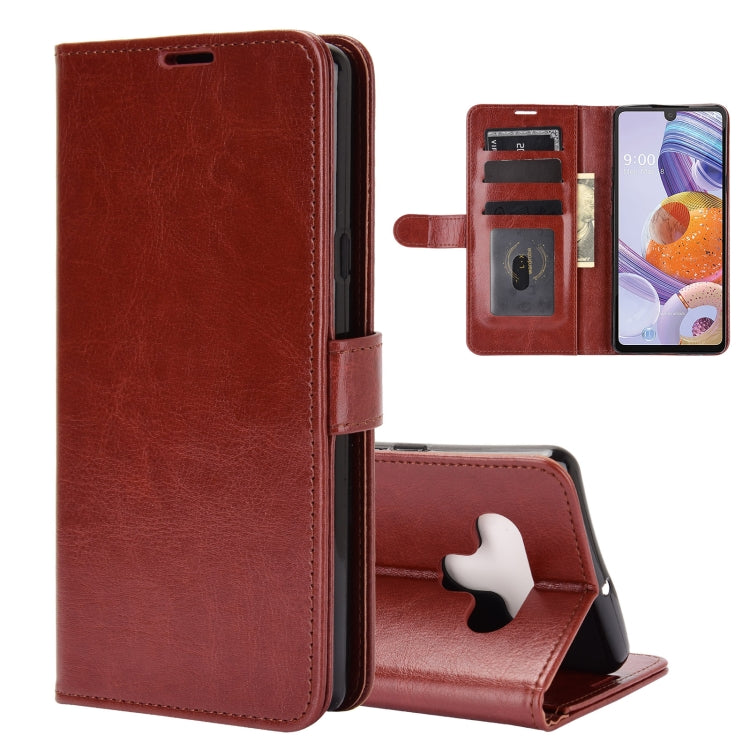 For LG Stylo 6 R64 Texture Single Horizontal Flip Protective Case with Holder & Card Slots & Wallet& Photo Frame
