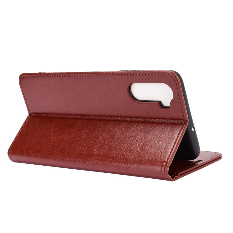 For Huawei Mate 40 lite/Maimang 9 R64 Texture Single Horizontal Flip Protective Case with Holder & Card Slots & Wallet& Photo Frame