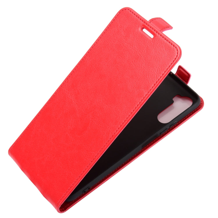 For Huawei Mate 40 lite/Maimang 9 R64 Texture Single Vertical Flip Leather Protective Case with Card Slots & Photo Frame