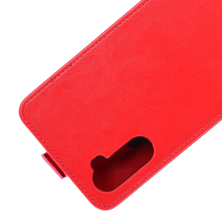 For Huawei Mate 40 lite/Maimang 9 R64 Texture Single Vertical Flip Leather Protective Case with Card Slots & Photo Frame