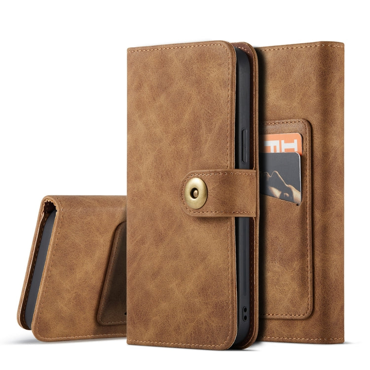 For Samsung Galaxy Note20 Retro Magnetic Detachable Horizontal Flip Leather Case with Card Slots & Wallet & Photo Frame
