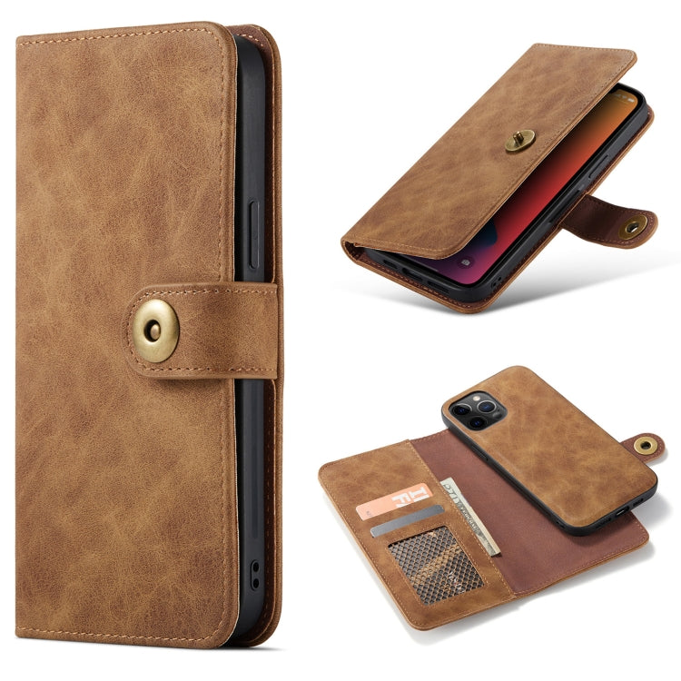 For Samsung Galaxy Note20 Retro Magnetic Detachable Horizontal Flip Leather Case with Card Slots & Wallet & Photo Frame