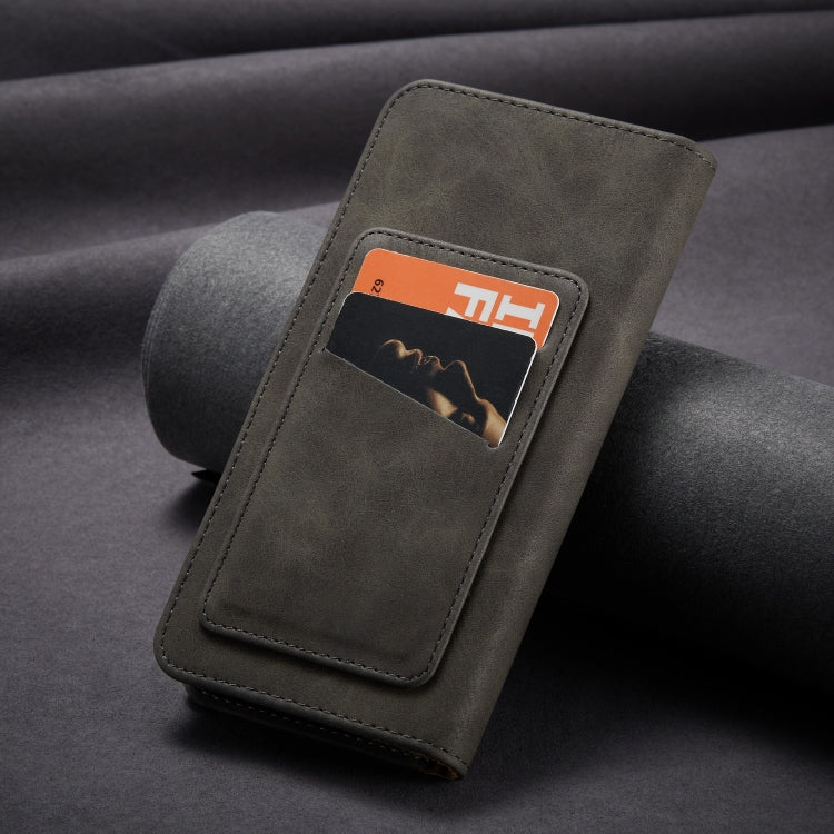 For Samsung Galaxy Note20 Ultra Retro Magnetic Detachable Horizontal Flip Leather Case with Card Slots & Wallet & Photo Frame