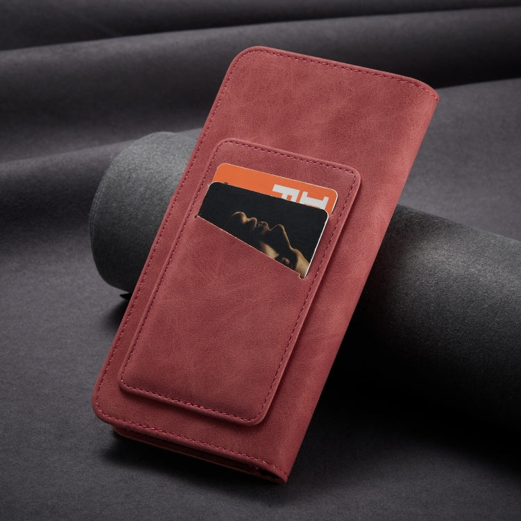 For Samsung Galaxy Note20 Ultra Retro Magnetic Detachable Horizontal Flip Leather Case with Card Slots & Wallet & Photo Frame