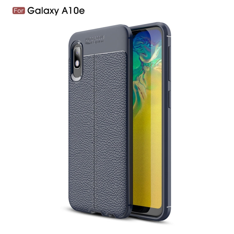 Litchi Texture TPU Shockproof Case for Galaxy A10e