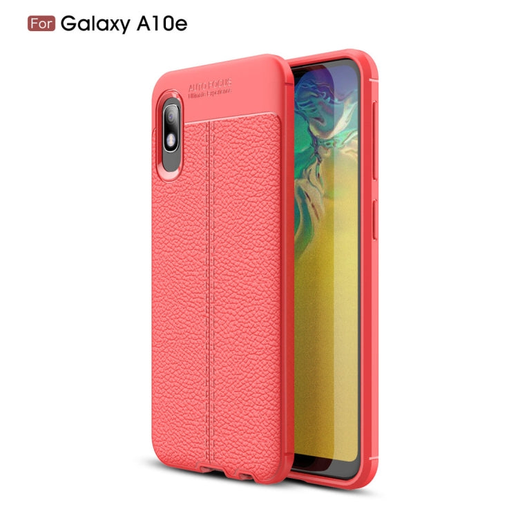 Litchi Texture TPU Shockproof Case for Galaxy A10e