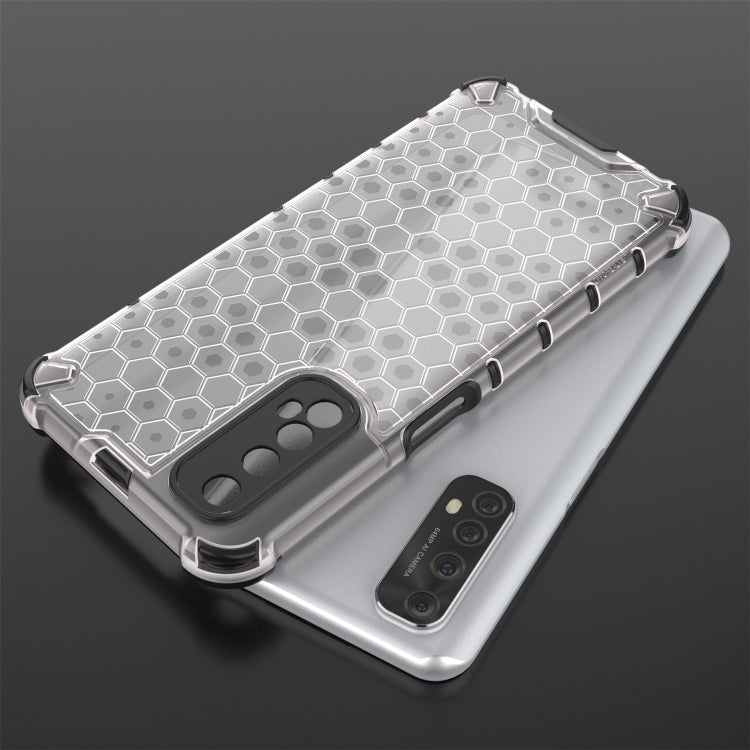 For OPPO Realme 7  Shockproof Honeycomb PC + TPU Case
