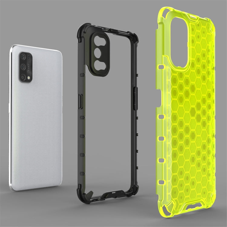 For OPPO Realme X7  Shockproof Honeycomb PC + TPU Case