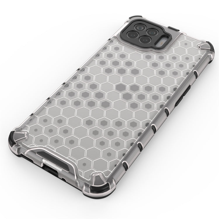 For OPPO A73 Shockproof Honeycomb PC + TPU Case