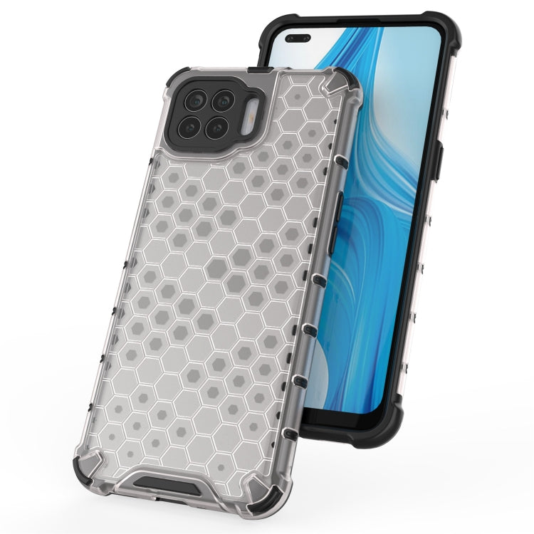 For OPPO A73 Shockproof Honeycomb PC + TPU Case