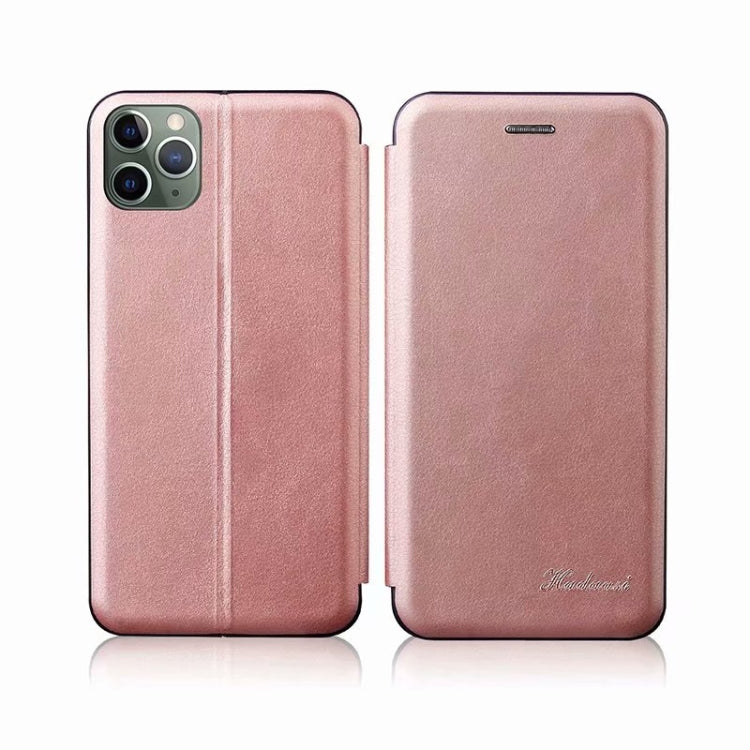 For iPhone 12 Pro Max Integrated Voltage Retro Texture Magnetic TPU+PU Leather Case with Card Slot & Holder